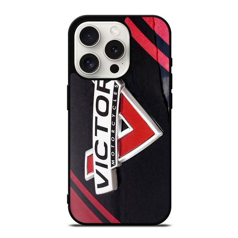 VICTORY MOTORCYCLES EMBLEM iPhone 15 Pro Case