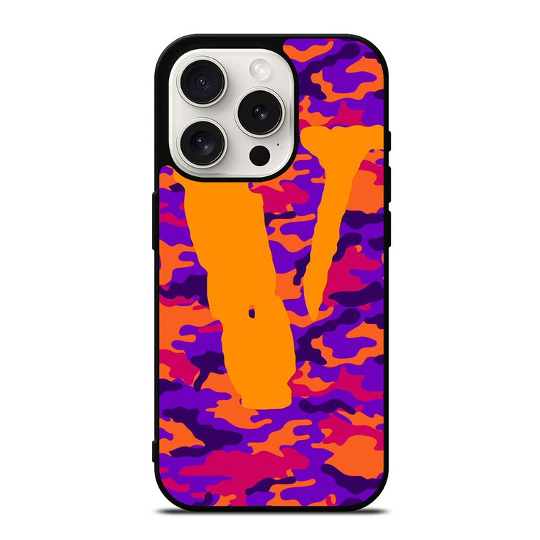 VLONE CAMO LOGO iPhone 15 Pro Case