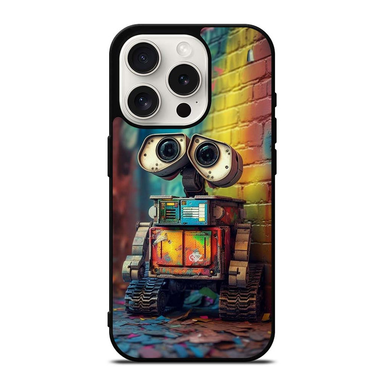 WALL E ROBOT COLORFUL iPhone 15 Pro Case