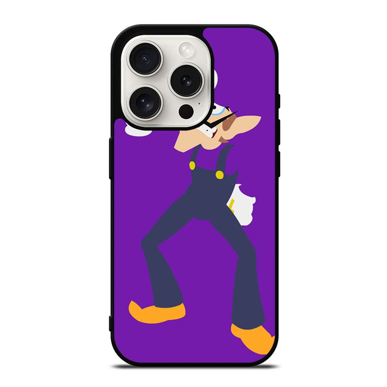 WALUIGI SUPER MARIO FLAT iPhone 15 Pro Case
