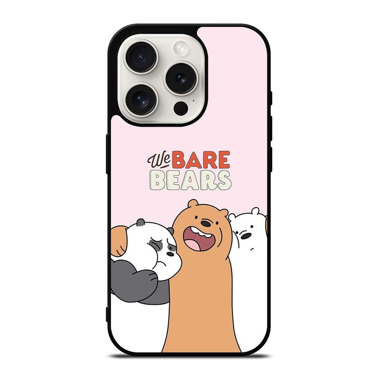 WE BARE BEARS CARTOON SERIES iPhone 15 Pro Case