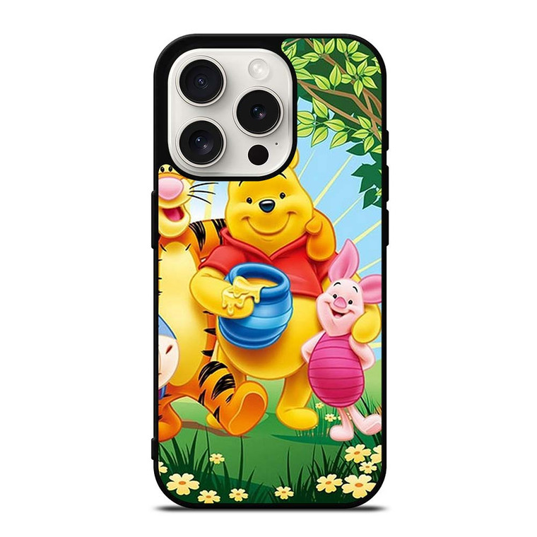 WINNIE THE POOH AND FRIEND iPhone 15 Pro Case