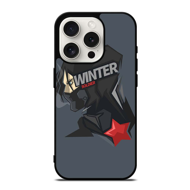 WINTER SOLDIER CLIPART iPhone 15 Pro Case