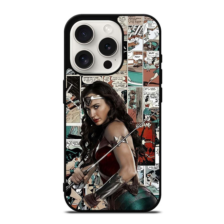 WONDER WOMAN COMIC iPhone 15 Pro Case