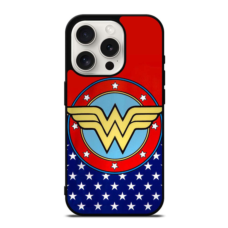 WONDER WOMAN LOGO DC iPhone 15 Pro Case