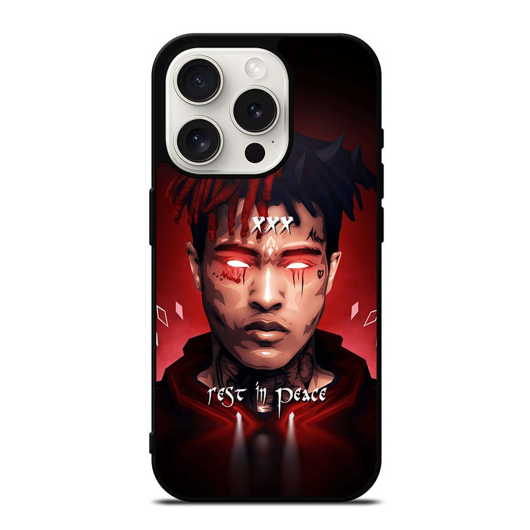 XXXTENTACION RAPPER REST IN PEACE iPhone 15 Pro Case