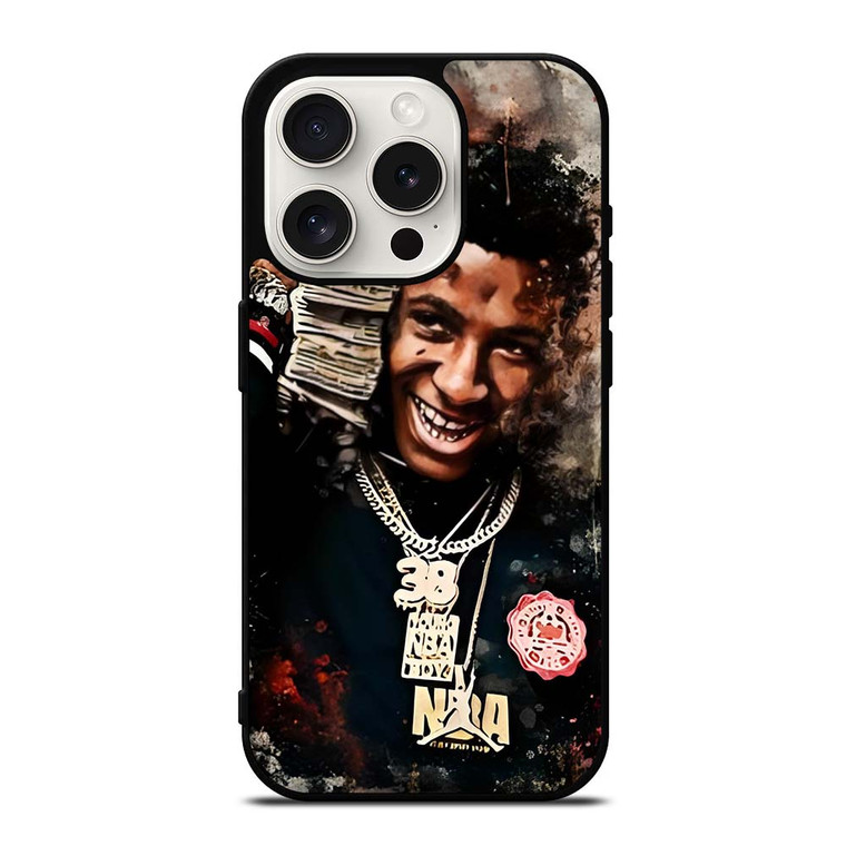 YOUNGBOY NEVER BROKE AGAIN ABSTRAC iPhone 15 Pro Case