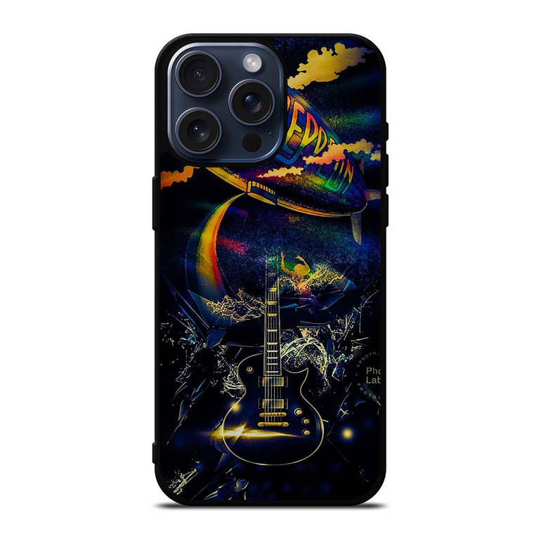 LED ZEPPELIN ARTWORK POSTER iPhone 15 Pro Max Case