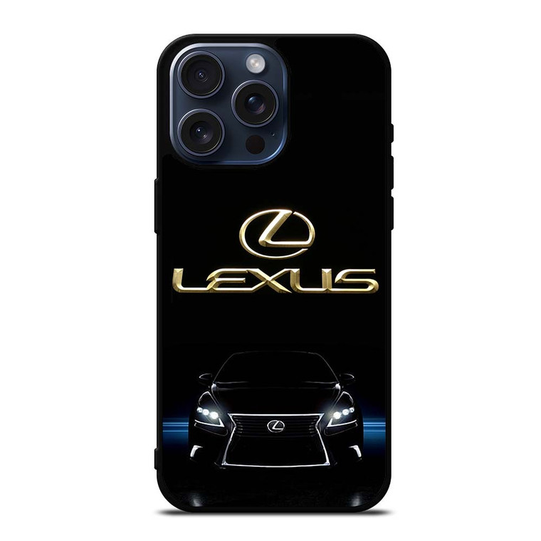 LEXUS CAR GOLD LOGO iPhone 15 Pro Max Case