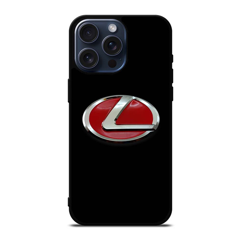LEXUS CAR RED BADGE iPhone 15 Pro Max Case
