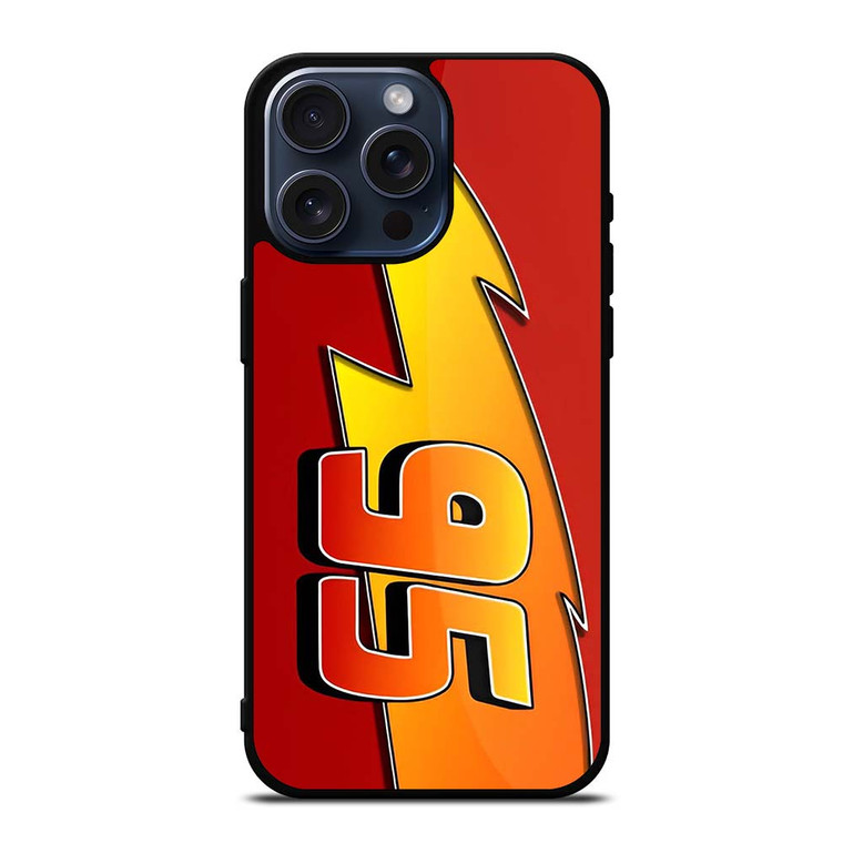 LIGHTNING MCQUEEN CARS LIVERY iPhone 15 Pro Max Case