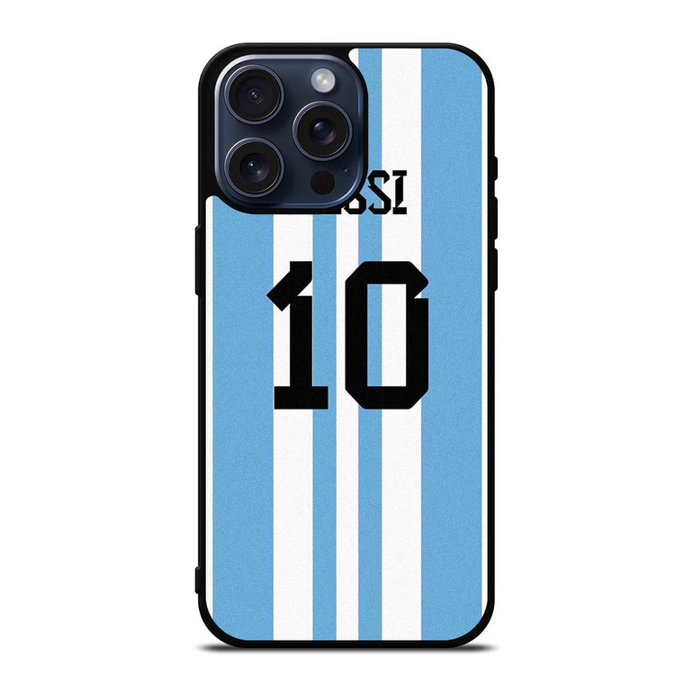 LIONEL MESSI ARGENTINA JERSEY 2 iPhone 15 Pro Max Case