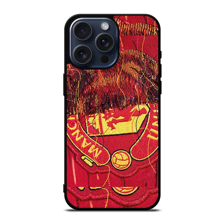 MANCHESTER UNITED DNA LOGO iPhone 15 Pro Max Case