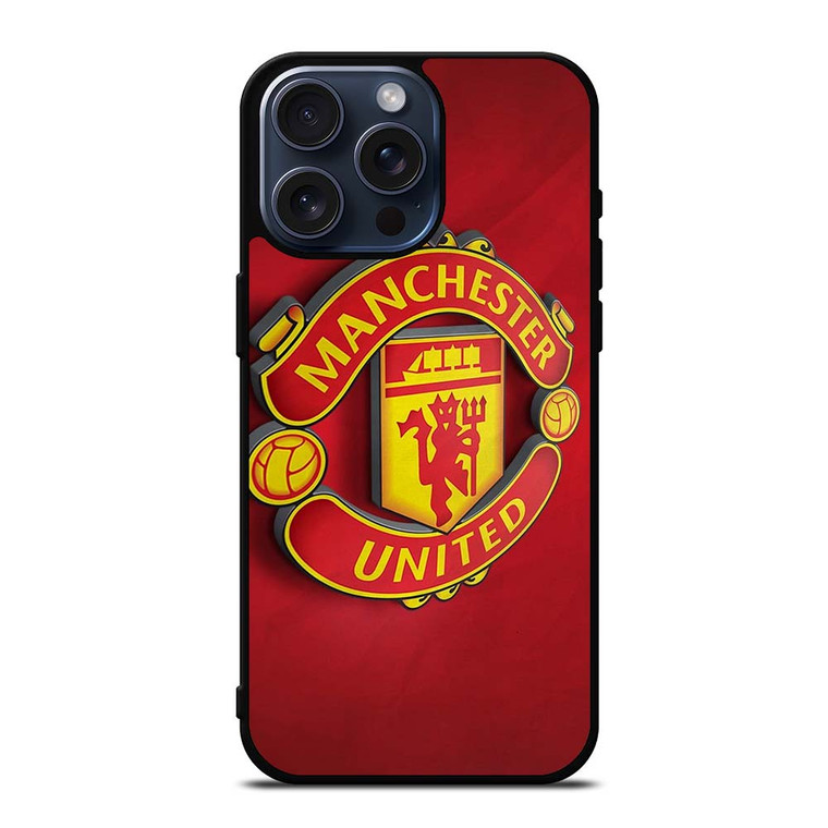 MANCHESTER UNITED EMBLEM iPhone 15 Pro Max Case