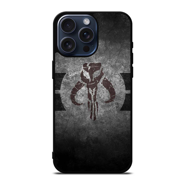 MANDALORIAN LOGO STAR WARS iPhone 15 Pro Max Case