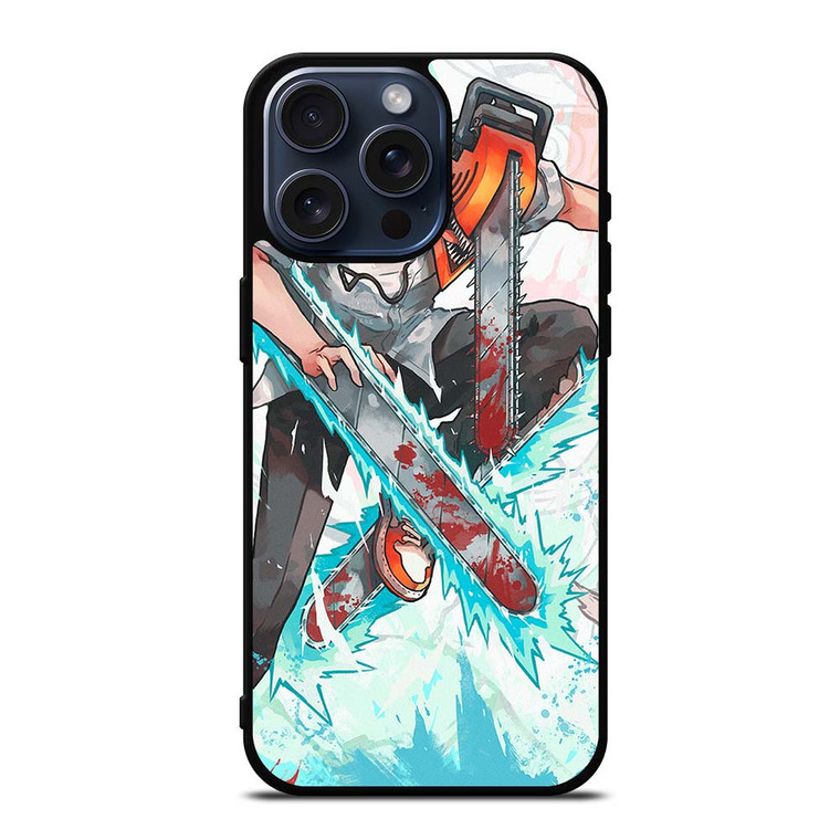 MANGA CHAINSAW MAN DENJI iPhone 15 Pro Max Case