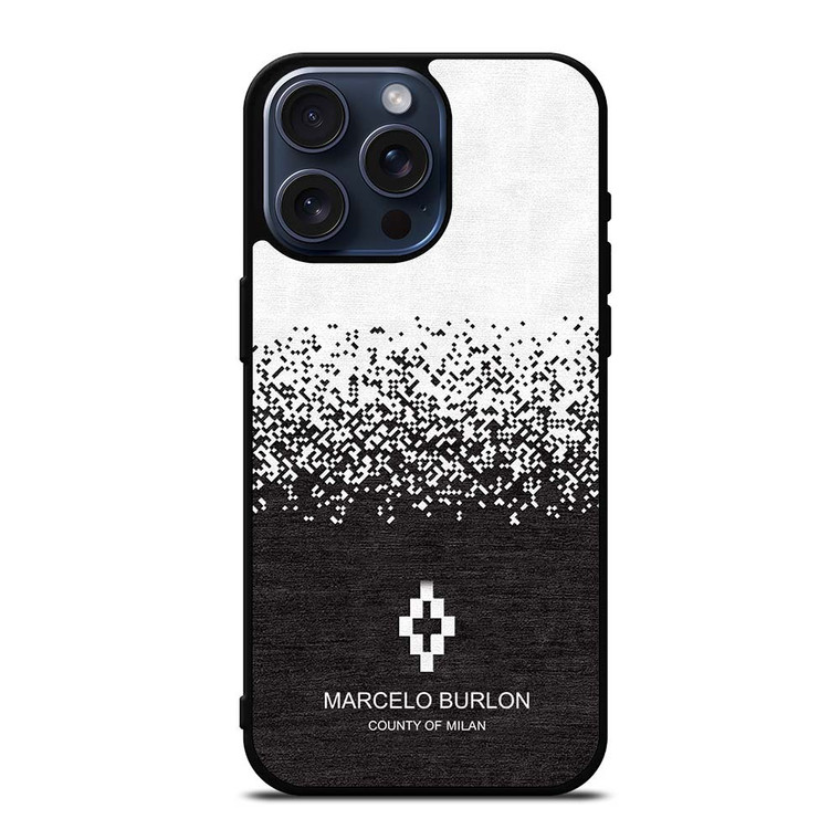 MARCELO BURLON LOGO iPhone 15 Pro Max Case