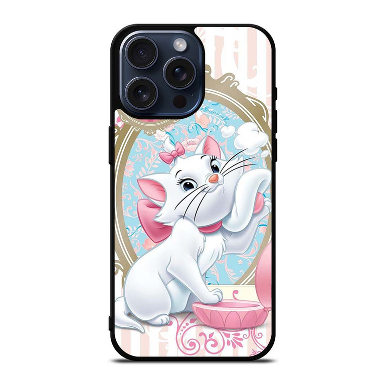 MARIE THE ARISTOCATS CAT MIRROR iPhone 15 Pro Max Case