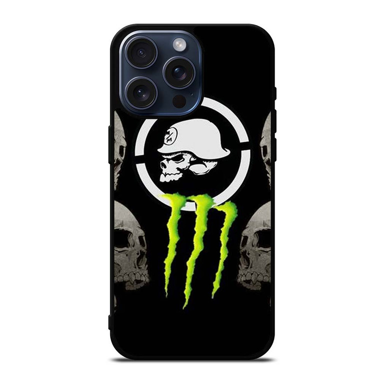 METAL MULISHA MONSTER ENERGY SKULL iPhone 15 Pro Max Case