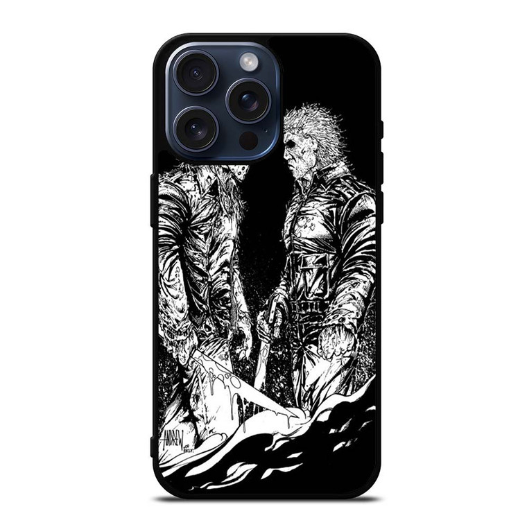 MICHAEL MYERS VS JASON iPhone 15 Pro Max Case