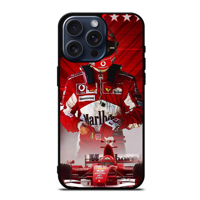 MICHAEL SCHUMACHER F1 iPhone 15 Pro Max Case