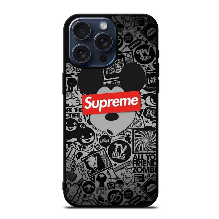 MICKEY SUP CENSORED iPhone 15 Pro Max Case