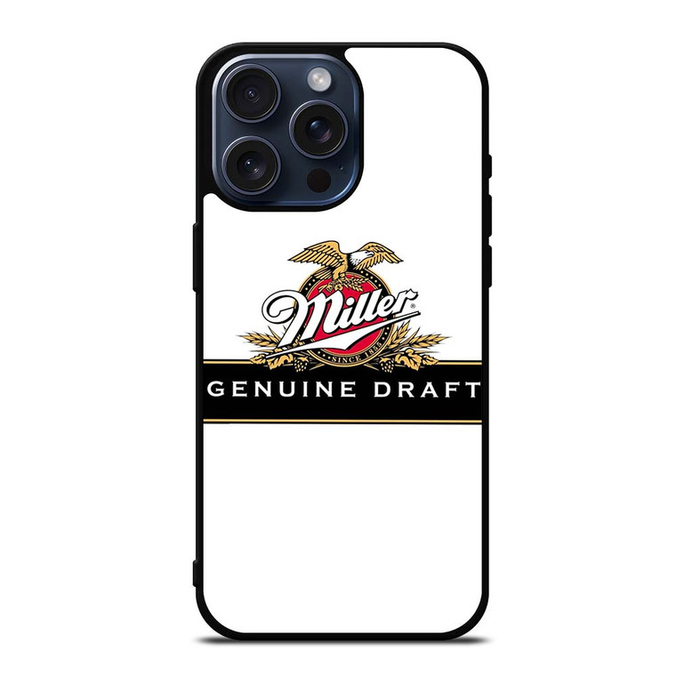 MILLER GENUINE DRAFT BEER CAN iPhone 15 Pro Max Case
