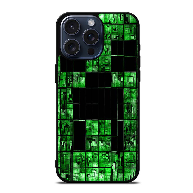 MINECRAFT CREEPER iPhone 15 Pro Max Case