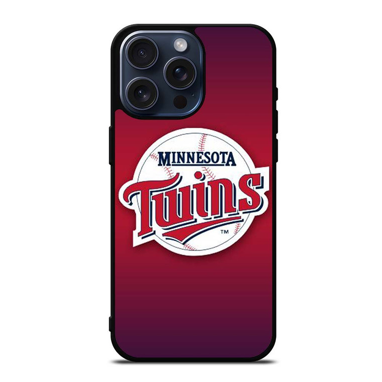 MINNESOTA TWINS MLB BADGE iPhone 15 Pro Max Case