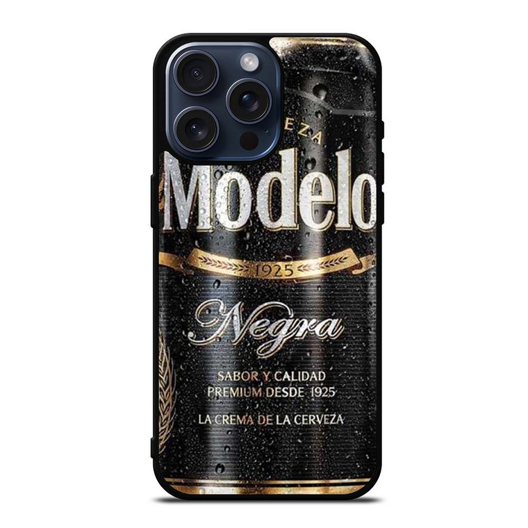MODELO NEGRA BEER iPhone 15 Pro Max Case
