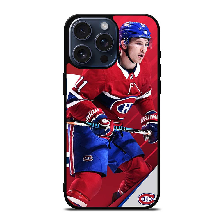 MONTREAL CANADIENS BRENDAN GALLAGHER iPhone 15 Pro Max Case