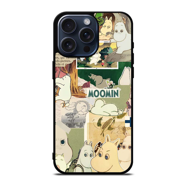 MOOMIN CARTOON LOVE MOMMENT iPhone 15 Pro Max Case