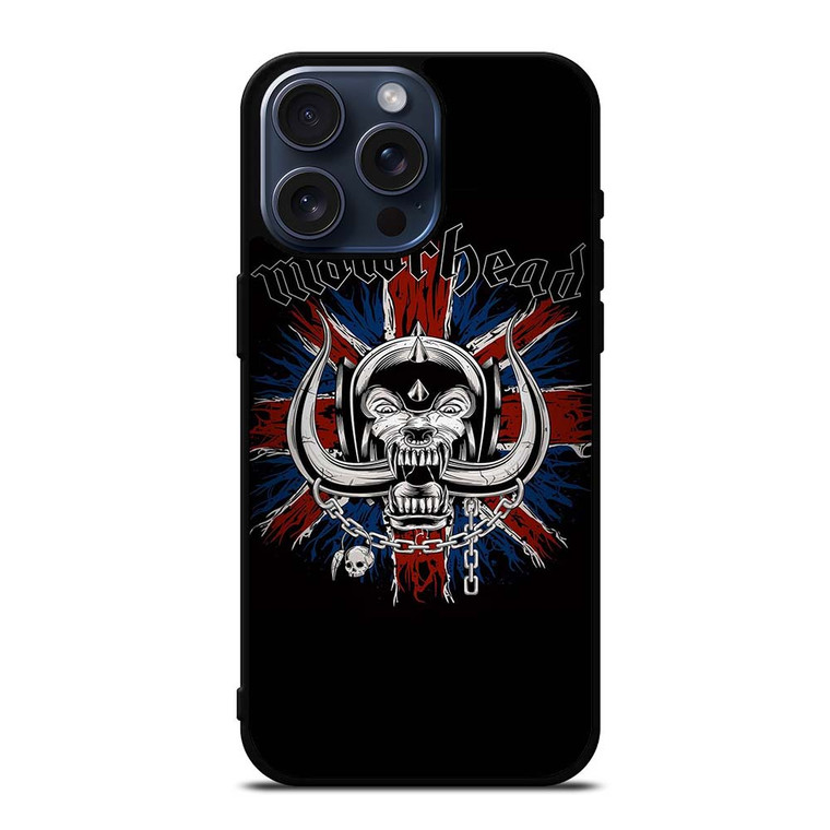 MOTORHEAD ENGLAND METAL BAND iPhone 15 Pro Max Case