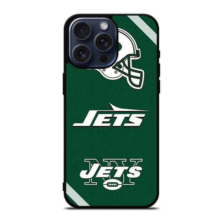NEW YORK JETS LOGO NFL FOOTBALL iPhone 15 Pro Max Case