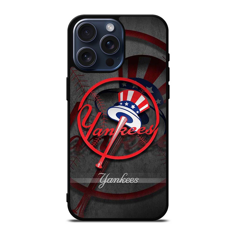 NEW YORK YANKEES MLB LOGO iPhone 15 Pro Max Case