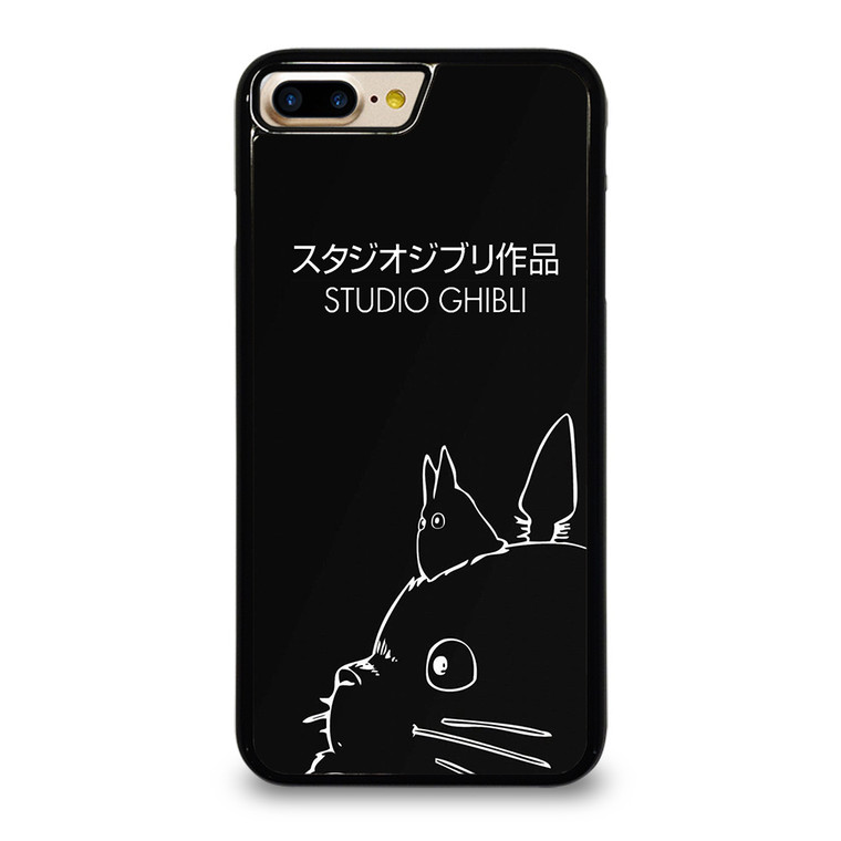 GHIBI STUDIO TOTORU SIMPLE BLACK iPhone 7 Plus Case