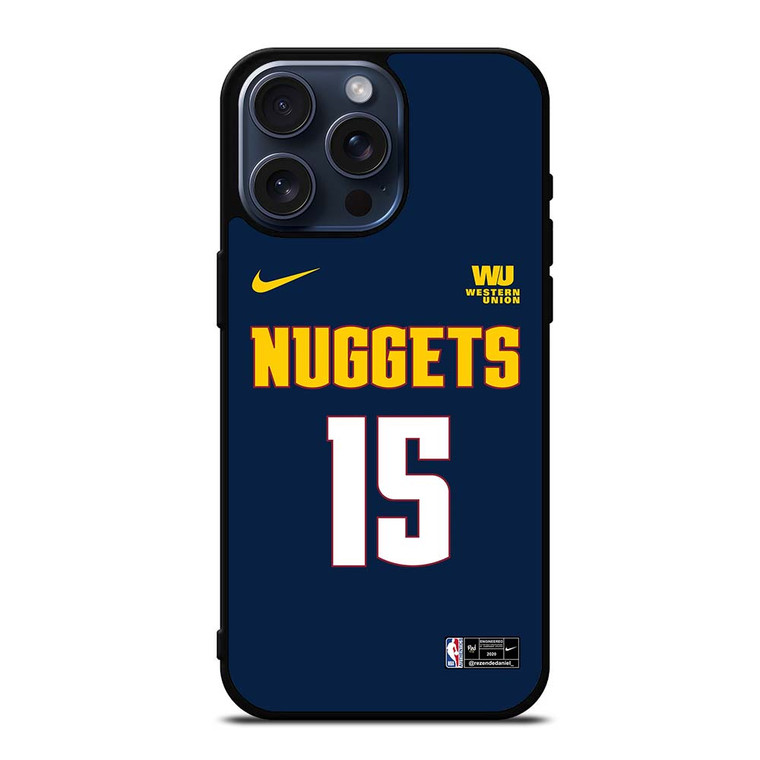 NIKOLA JOKIC DENVER NUGGETS NIKE iPhone 15 Pro Max Case