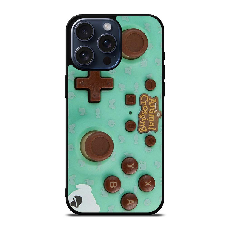 NINTENDO CONTROLLER ANIMAL CROSSING iPhone 15 Pro Max Case