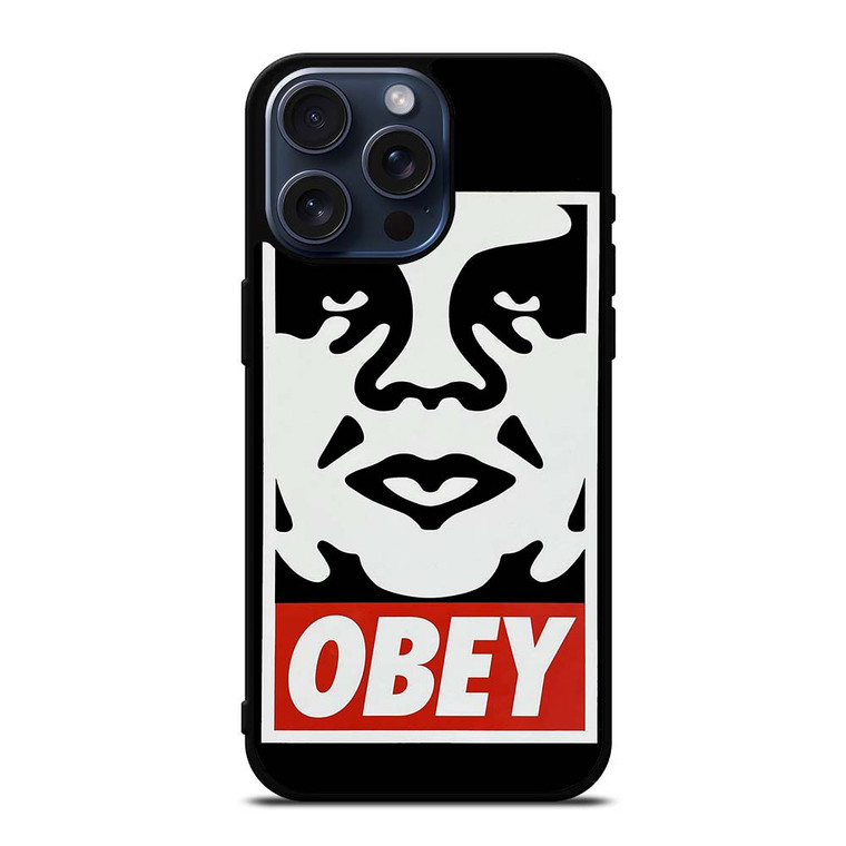 OBEY CLOTHING ICON iPhone 15 Pro Max Case OBEY CLOTHING ICON iPhone 15 Pro Max Case