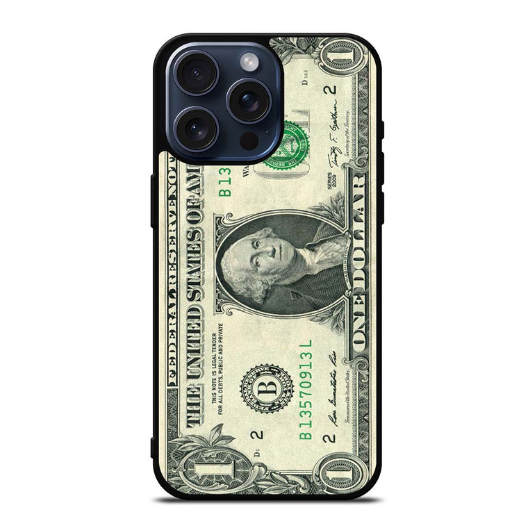 ONE DOLLAR UNITED STATES iPhone 15 Pro Max Case