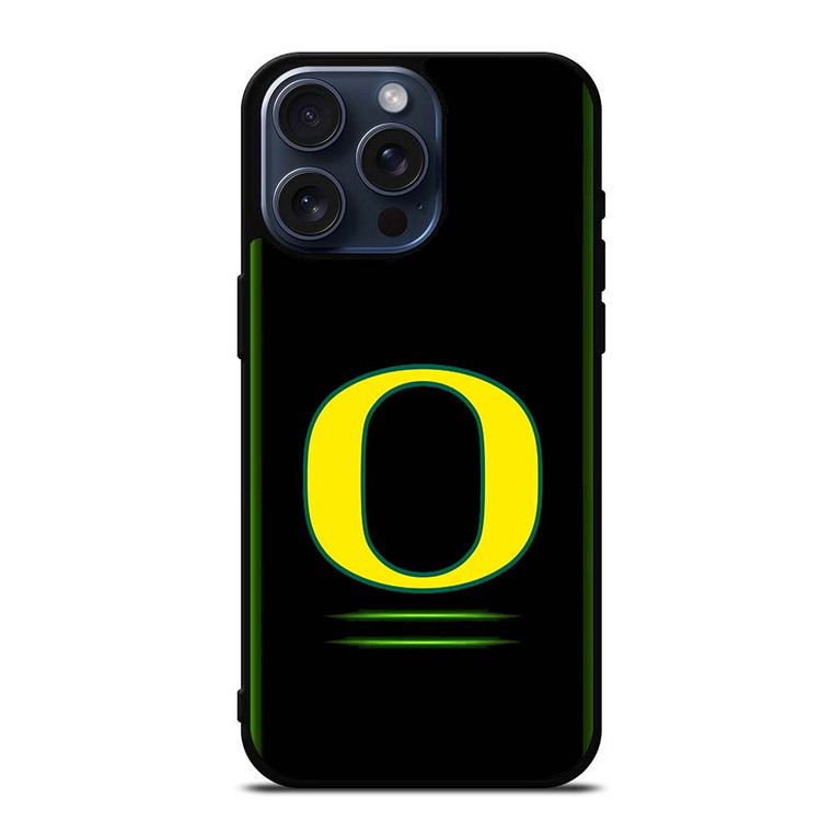 OREGON DUCKS GREEN EDGE NFL iPhone 15 Pro Max Case