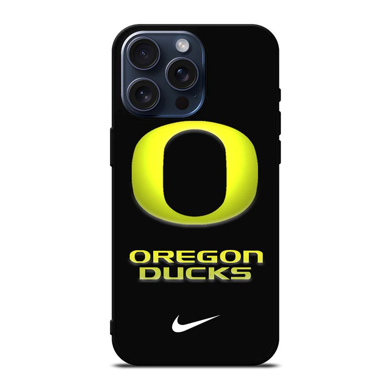 OREGON DUCKS NFL NIKE iPhone 15 Pro Max Case OREGON DUCKS NFL NIKE iPhone 15 Pro Max Case
