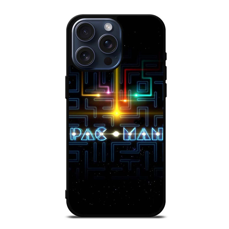 PAC MAN SPACE GAMES iPhone 15 Pro Max Case PAC MAN SPACE GAMES iPhone 15 Pro Max Case
