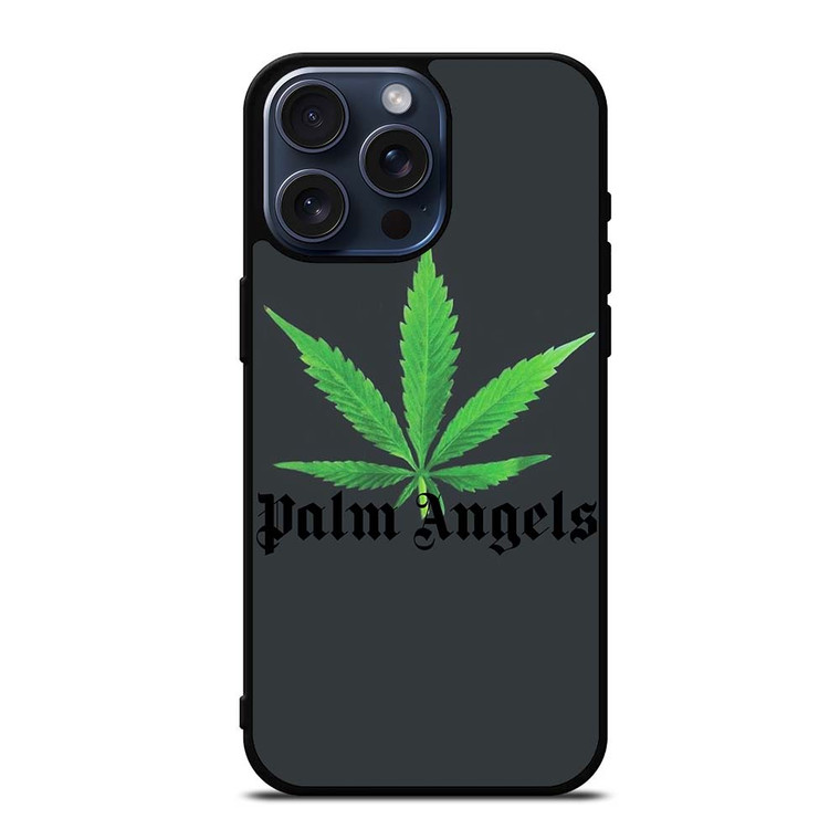 PALM ANGELS WEED iPhone 15 Pro Max Case