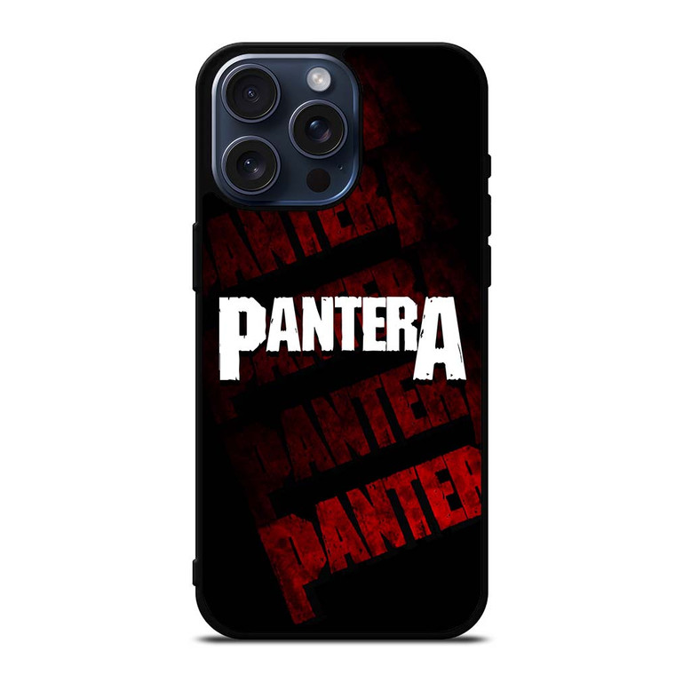 PANTERA METAL BAND LOGO iPhone 15 Pro Max Case