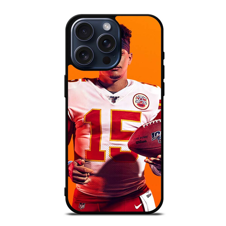 PATRICK MAHOMES KANSAS CITY CHIEFS NFL iPhone 15 Pro Max Case PATRICK MAHOMES KANSAS CITY CHIEFS NFL iPhone 15 Pro Max Case