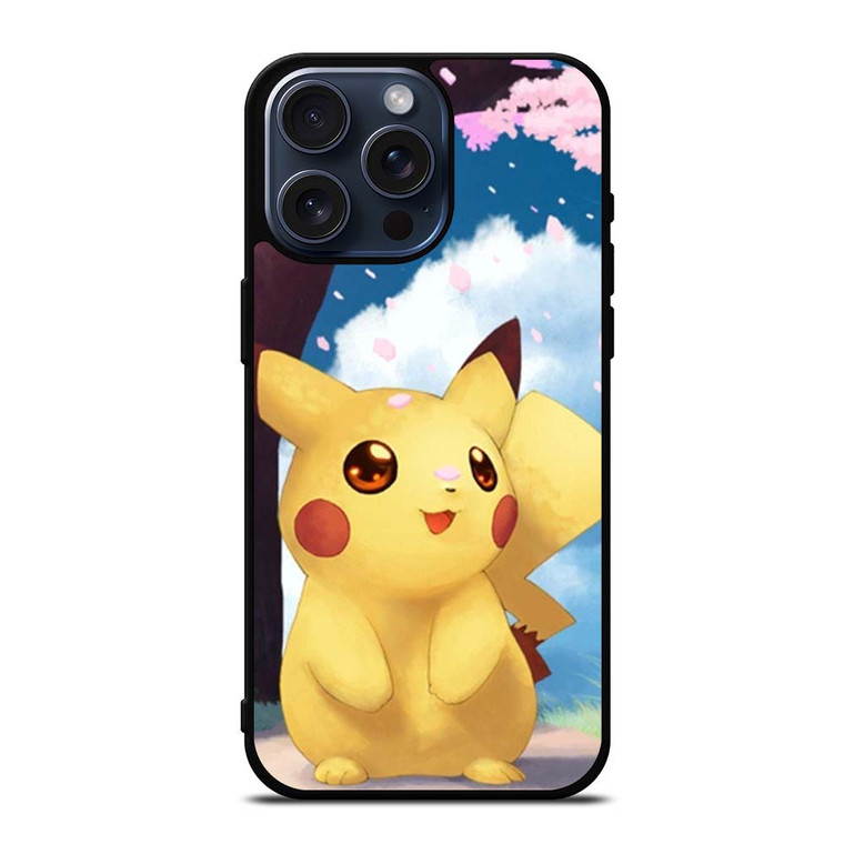 PIKACHU POKEMON CUTE iPhone 15 Pro Max Case