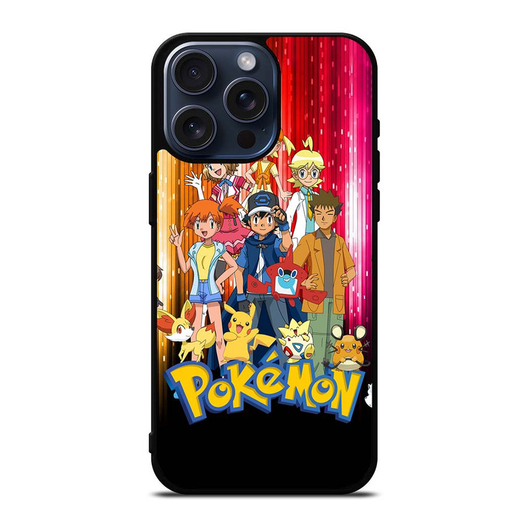 POKEMON ALL CHARACTER iPhone 15 Pro Max Case