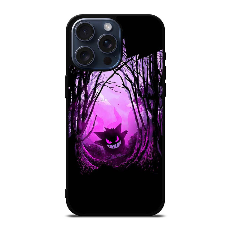 POKEMON GENGAR ART iPhone 15 Pro Max Case POKEMON GENGAR ART iPhone 15 Pro Max Case