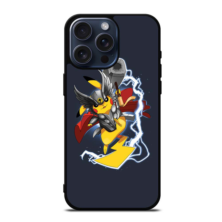 POKEMON PIKACHU THOR iPhone 15 Pro Max Case